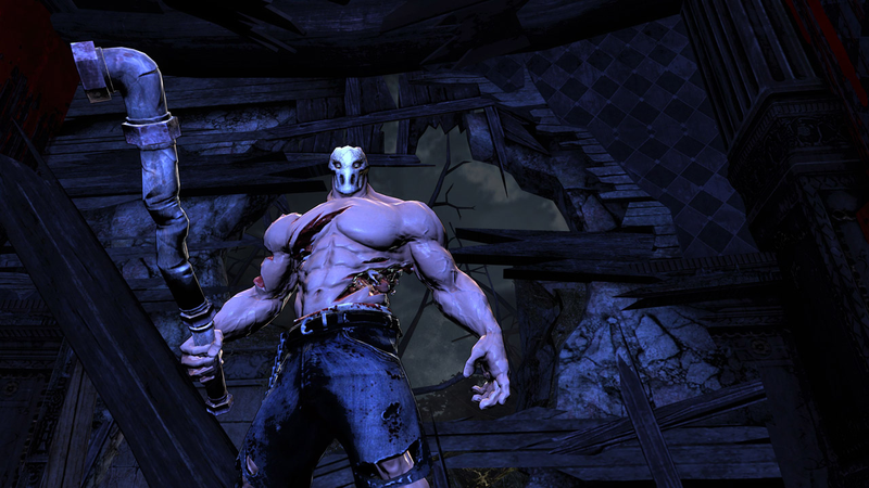 Illustration for article titled One Of These Splatterhouse Screens Is Actually Quite Pleasant